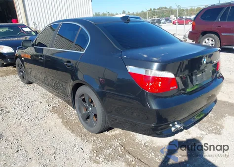 2007 BMW 525I from USA, damaged, VIN WBANE53567CW66751